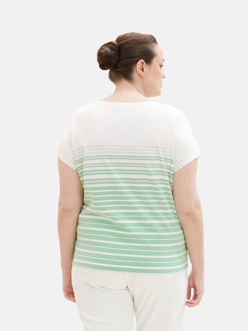 Tricou de la Tom Tailor Women + pe verde