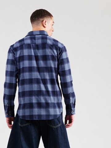 JACK & JONES - Ajuste regular Camisa 'JWHJOSHUA' en azul: atrás