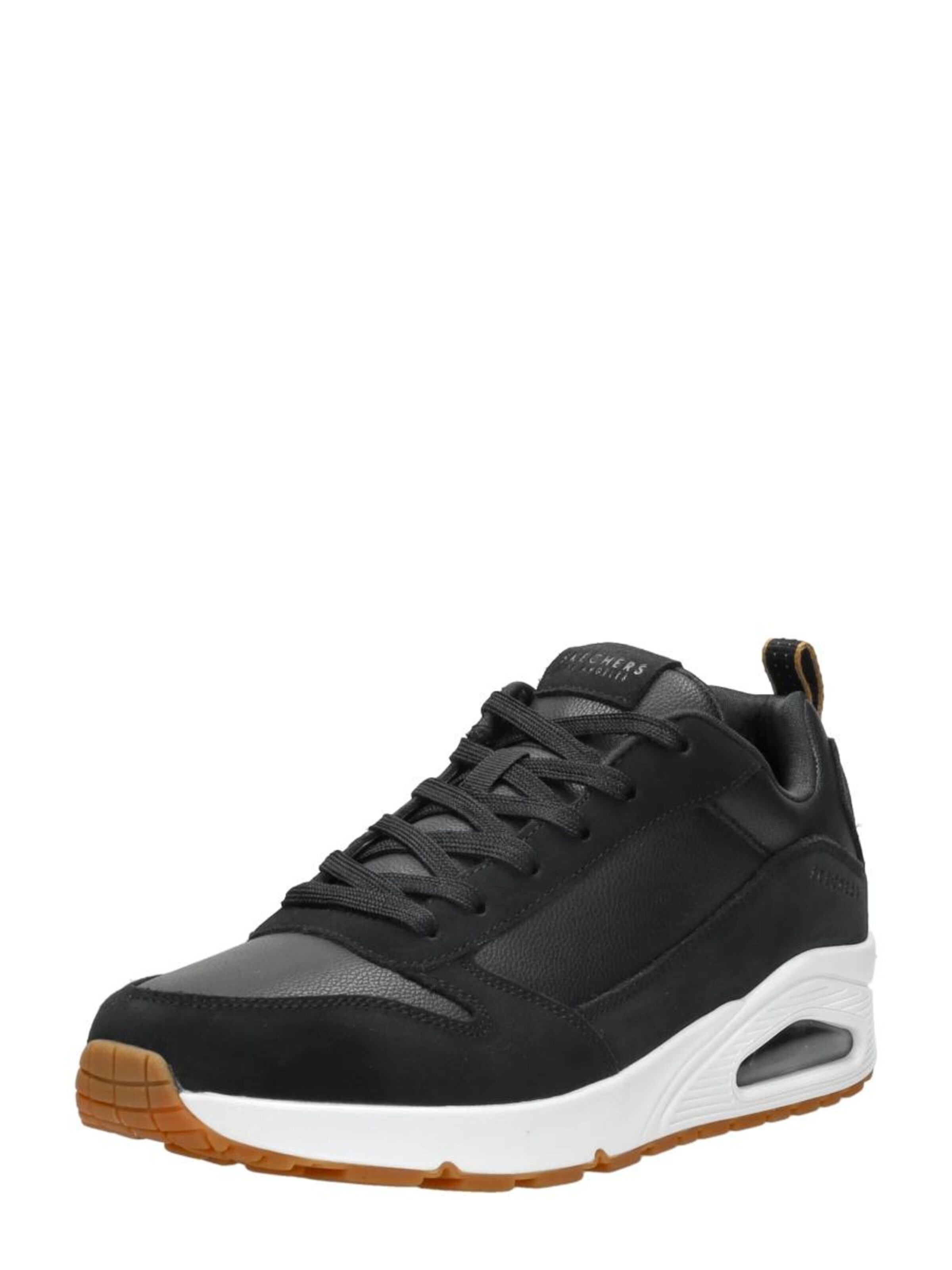 SKECHERS Sneakers laag 'Uno - Stacre' in Zwart