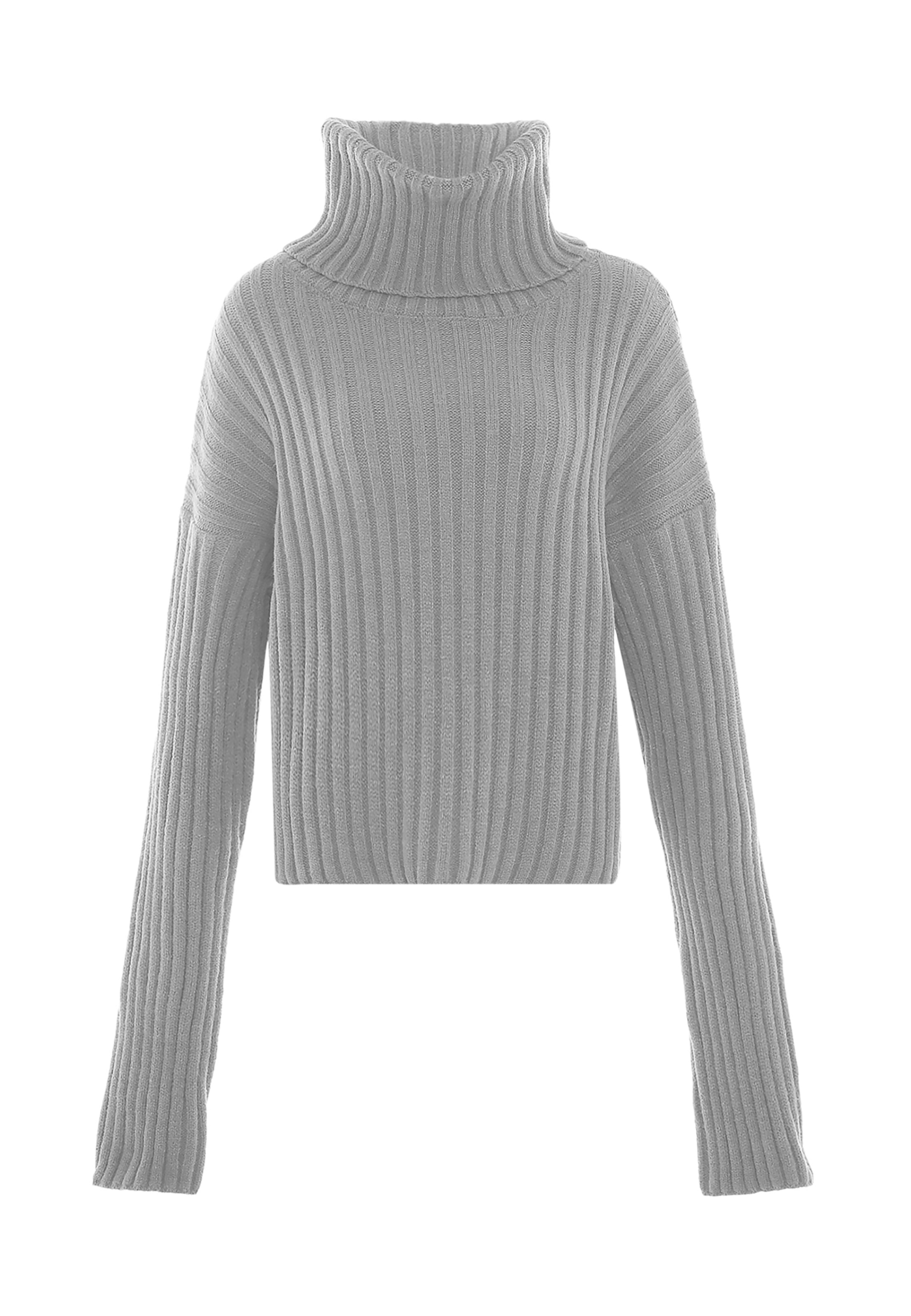 Libbi Pullover in Grau: Vorderseite