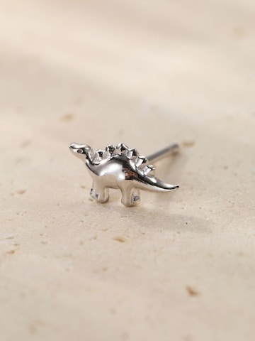 Hey Happiness - Pendientes 'Dino Joy' en plata