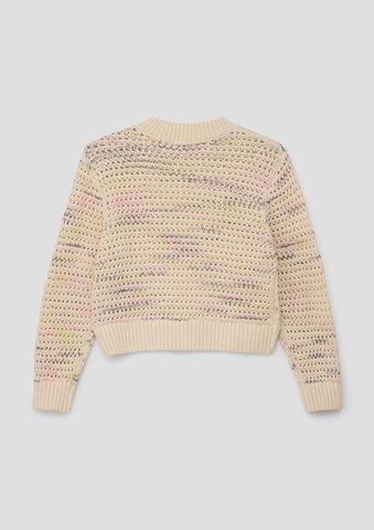 s.Oliver Trui in Beige: terug