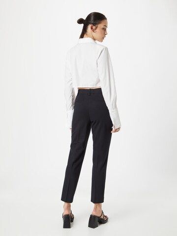 Coupe slim Pantalon à plis GERRY WEBER en bleu