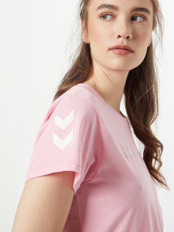 T-shirt fonctionnel Hummel en rose