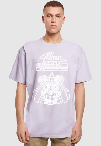 T-Shirt 'Thin Lizzy - Rocker Solid' Merchcode en violet : devant