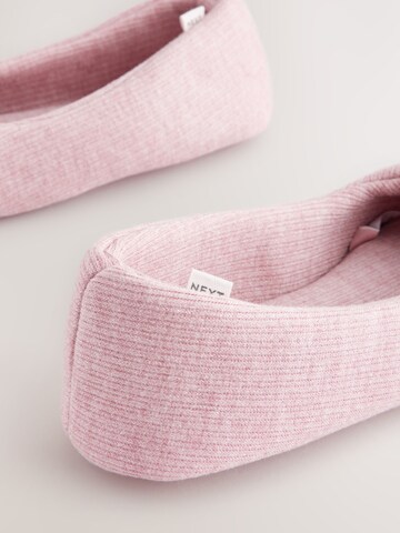 Next - Zapatillas de casa en rosa