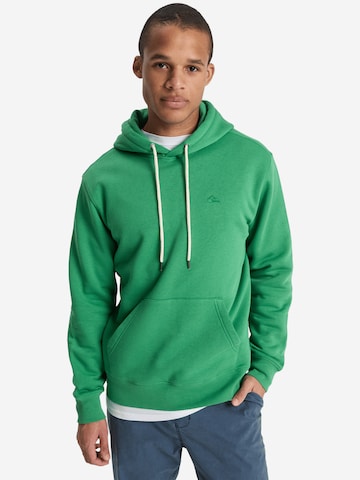 QUIKSILVER Sweatshirt 'Salt Water' in Green: front