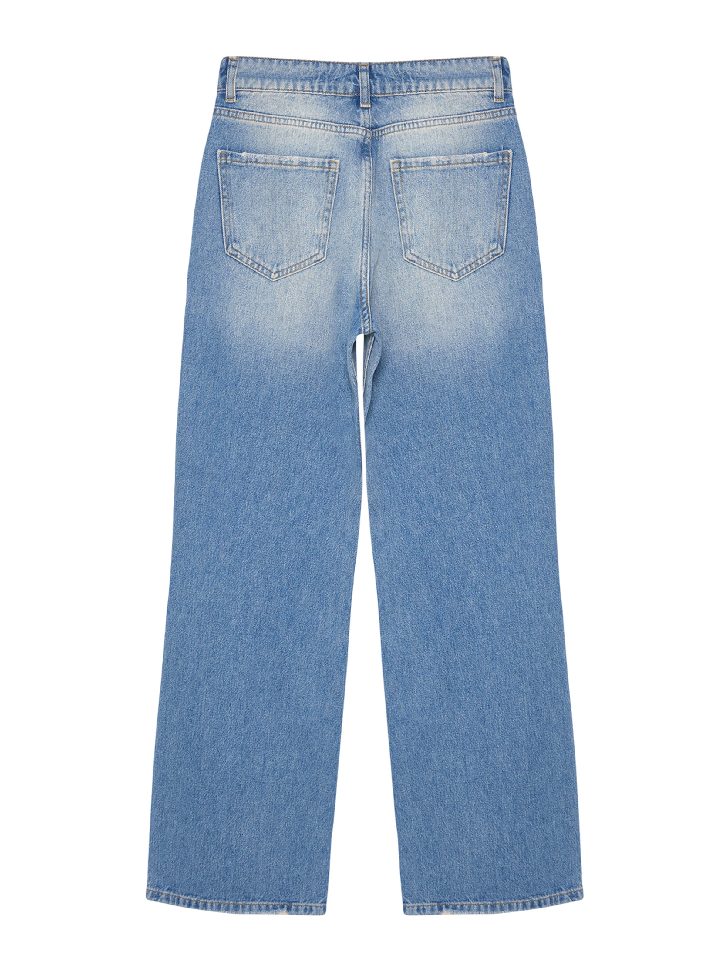 Trendyol Szabványos Farmer - kék