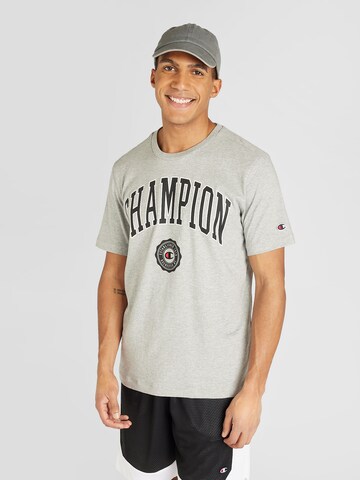 Champion Authentic Athletic Apparel Футболка в Серый: спереди