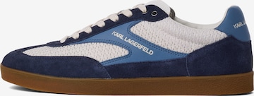 KARL LAGERFELD JEANS Matalavartiset tennarit 'KANDIDATE' värissä sininen: etupuoli