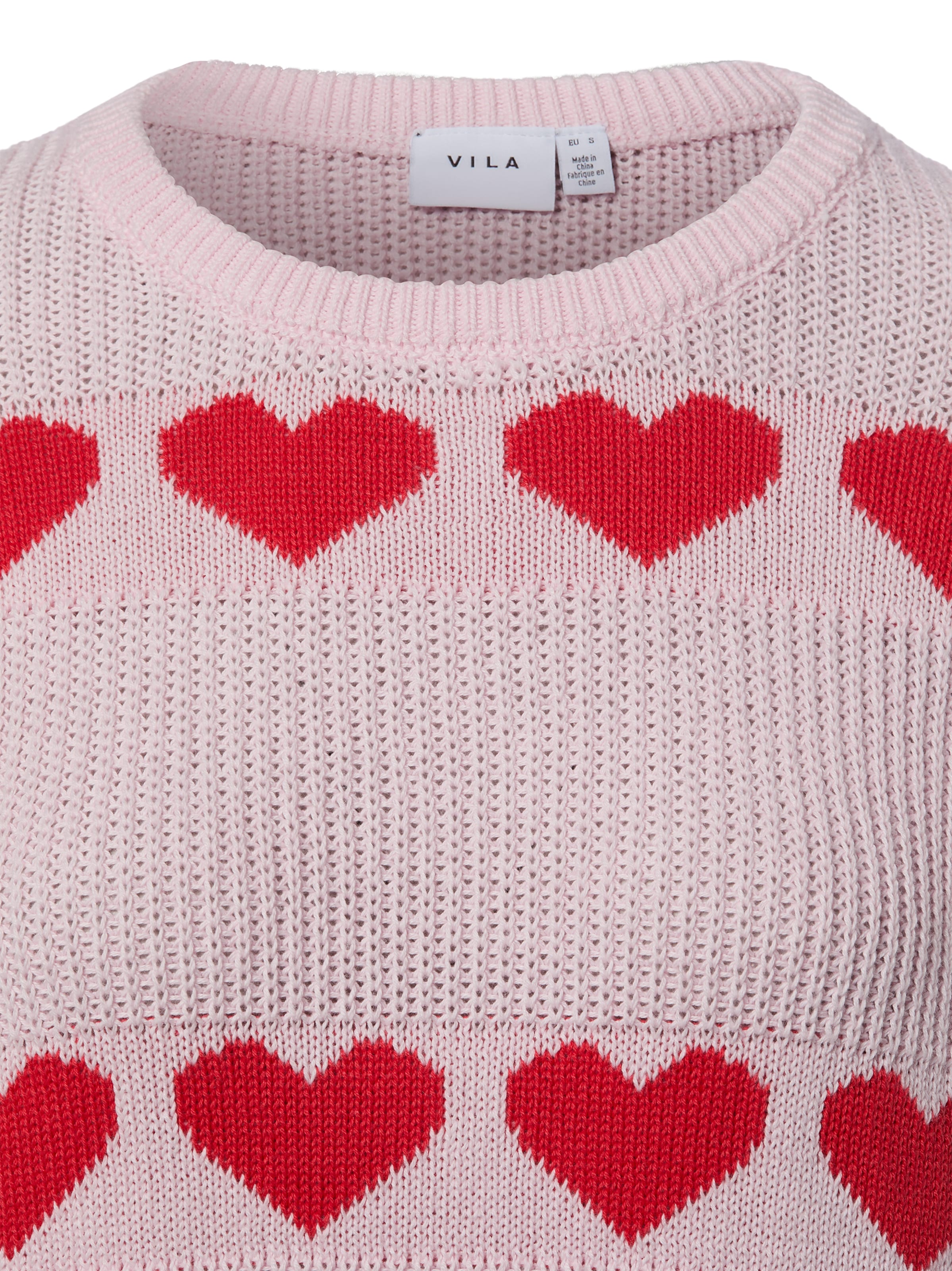 VILA Pullover VIJamilla in Pink