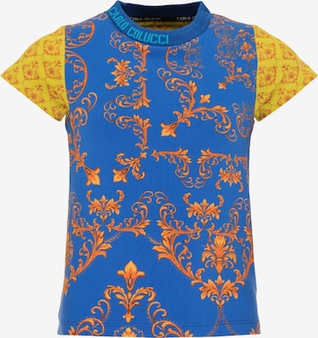 T-Shirt 'Codalonga' Carlo Colucci en bleu : devant