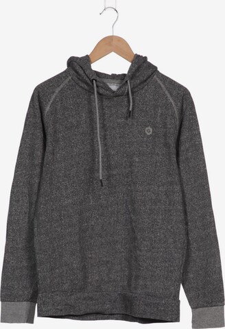 JACK & JONES Sweatshirt & Zip-Up Hoodie in M in Grey: front
