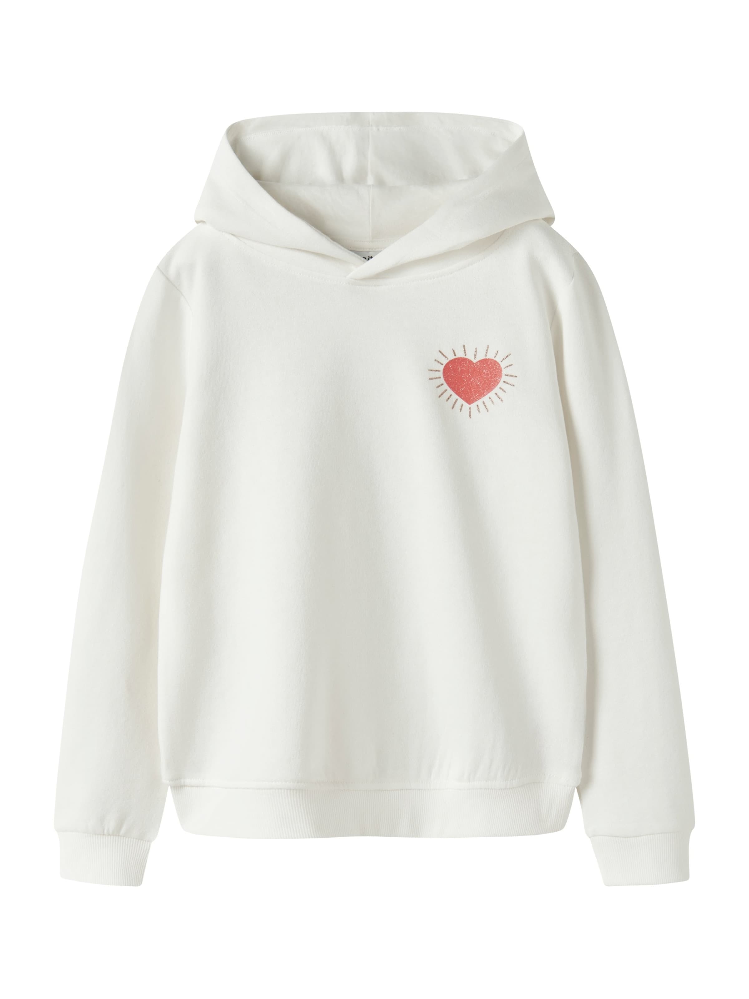NAME IT - Sudadera 'NKFBiana' en blanco: frente