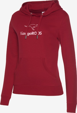 KangaROOS Sweatshirt in Rot