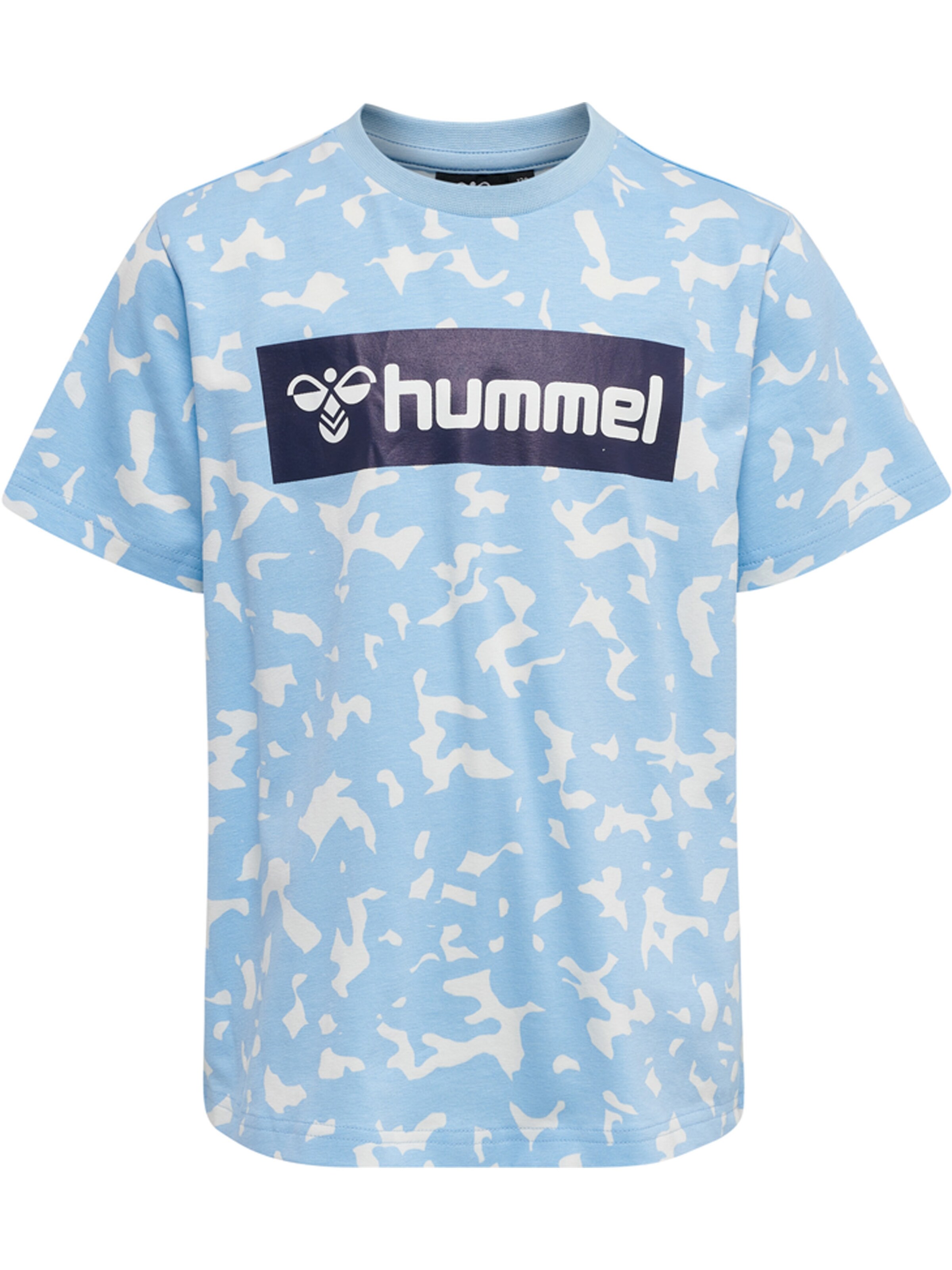 Hummel Shirts 'CARITAS' i blå: forside