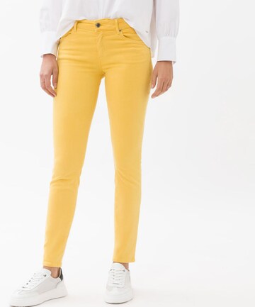 BRAX Jeans 'ANA' in Yellow: front