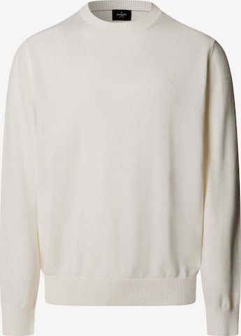 Hackett London Pullover 'ESS' in Weiß: Vorderseite
