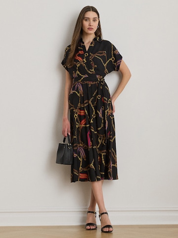 Robe Lauren Ralph Lauren en noir : devant