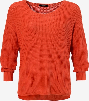 Aniston Sweater in Orange: front
