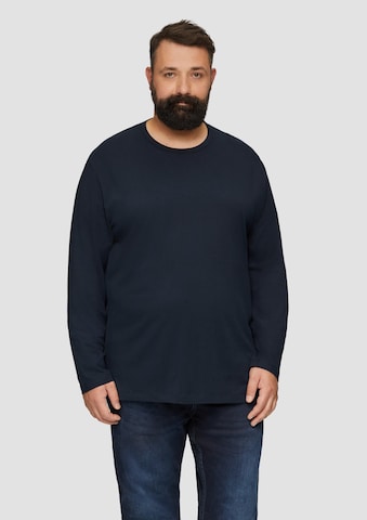 s.Oliver Shirt in Blauw: voorkant
