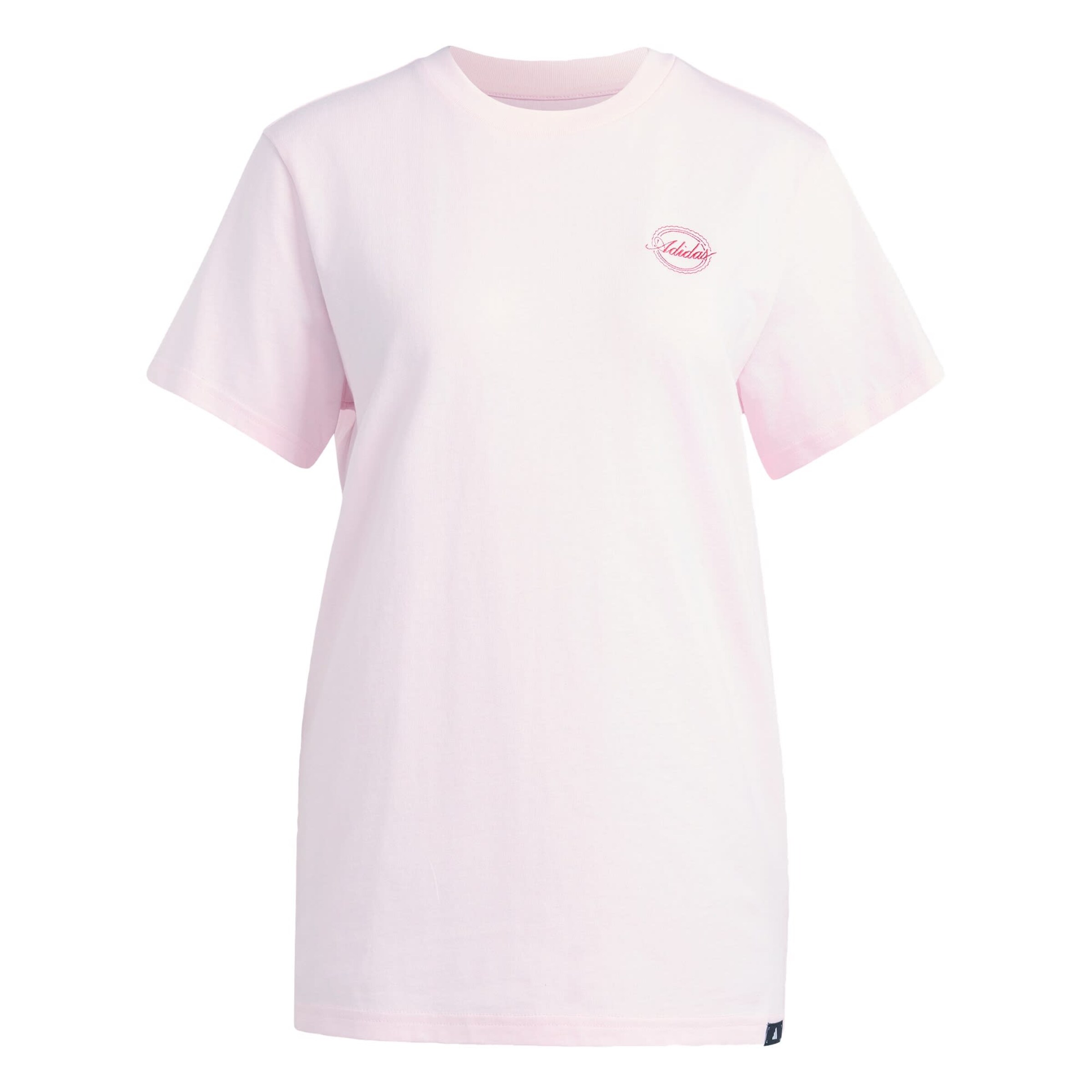 ADIDAS SPORTSWEAR Camisa funcionais 'Travel' em XS em cinzento claro / rosa pastel / vermelho / preto, Vista do artigo