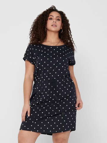 ONLY Carmakoma Kleid 'April' in Blau: Vorderseite