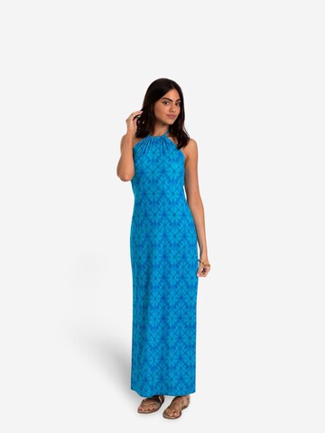 THE-ARE - Vestido em azul: frente