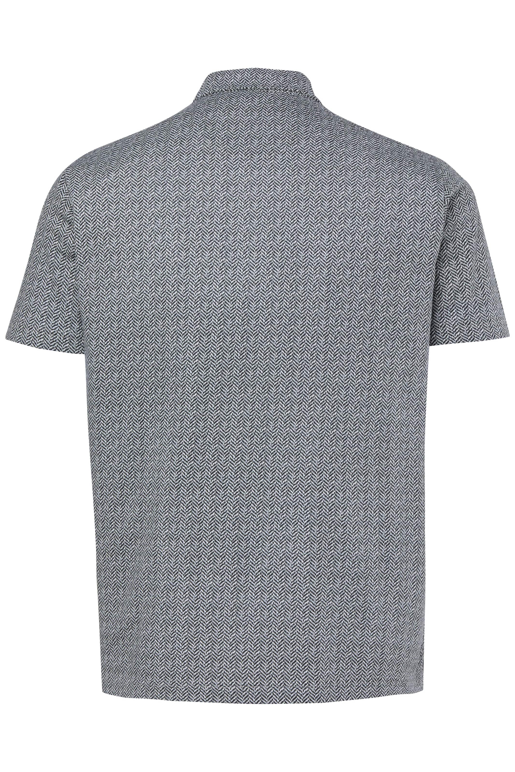 Men Plus Shirt in Grau
