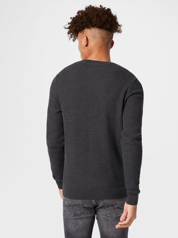 TOM TAILOR Pullover in Schwarz