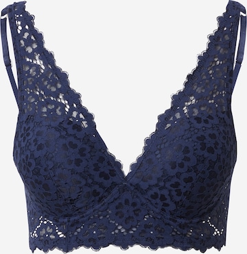 ESPRIT Push-up Bra in Blue: front