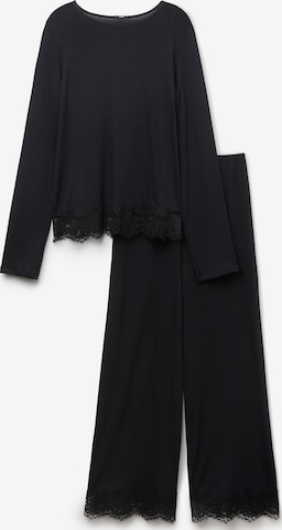 Tezenis Pajama in Black: front