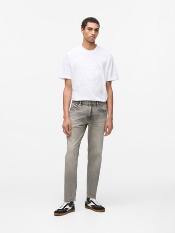 KARL LAGERFELD JEANS Конический (Tapered) Джинсы в Серый: спереди