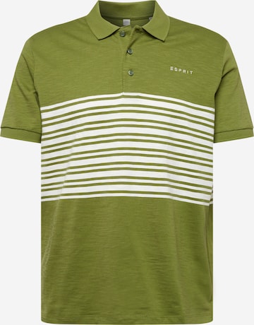 ESPRIT - Camiseta en verde: frente