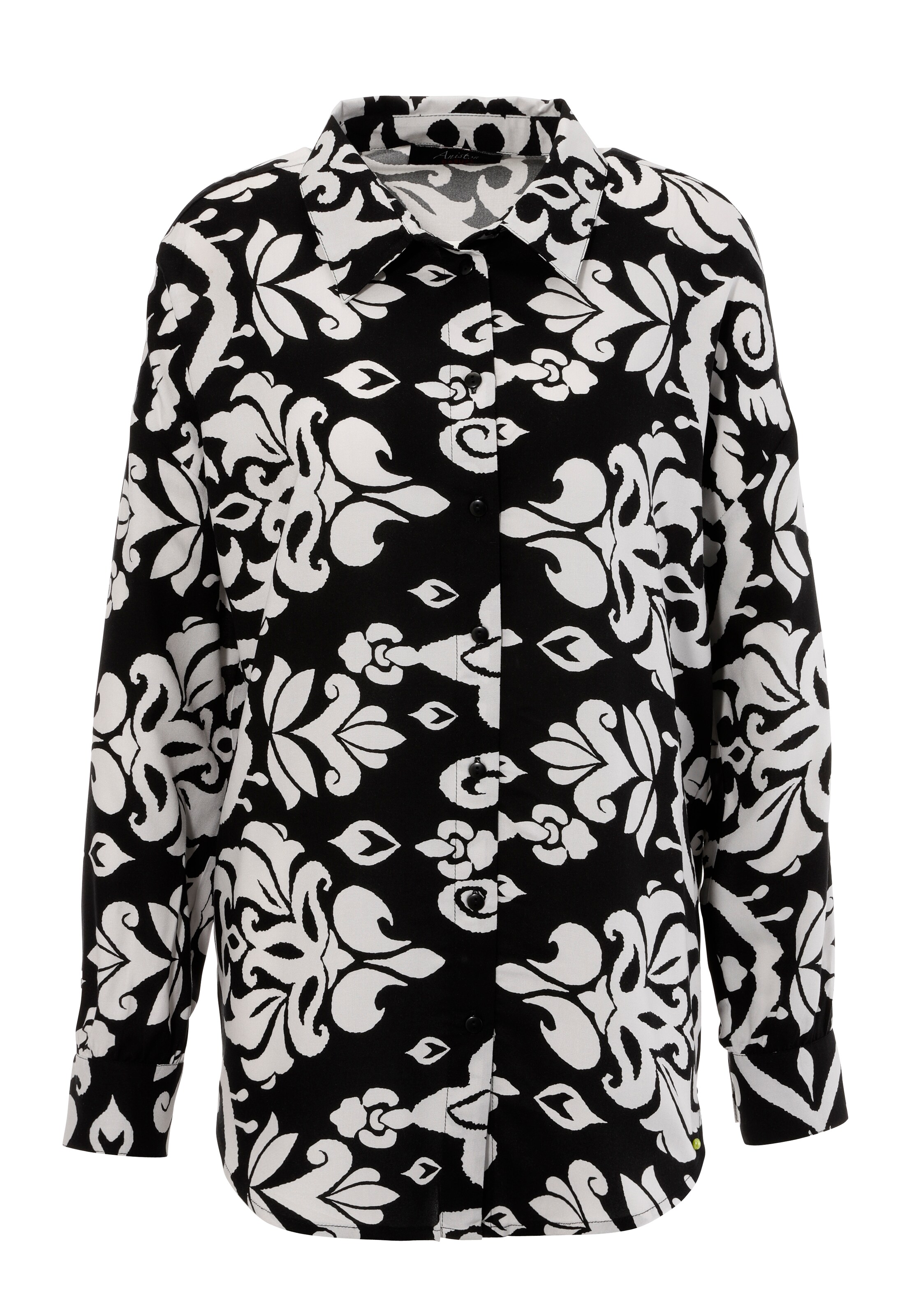 Aniston CASUAL Bluse in Schwarz: Vorderseite