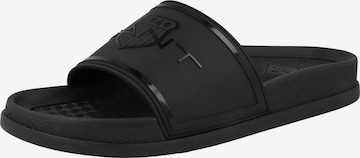 Claquettes / Tongs 'Beach Rock' GANT en noir : devant