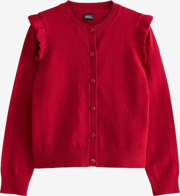 Next Knit cardigan in Red: front