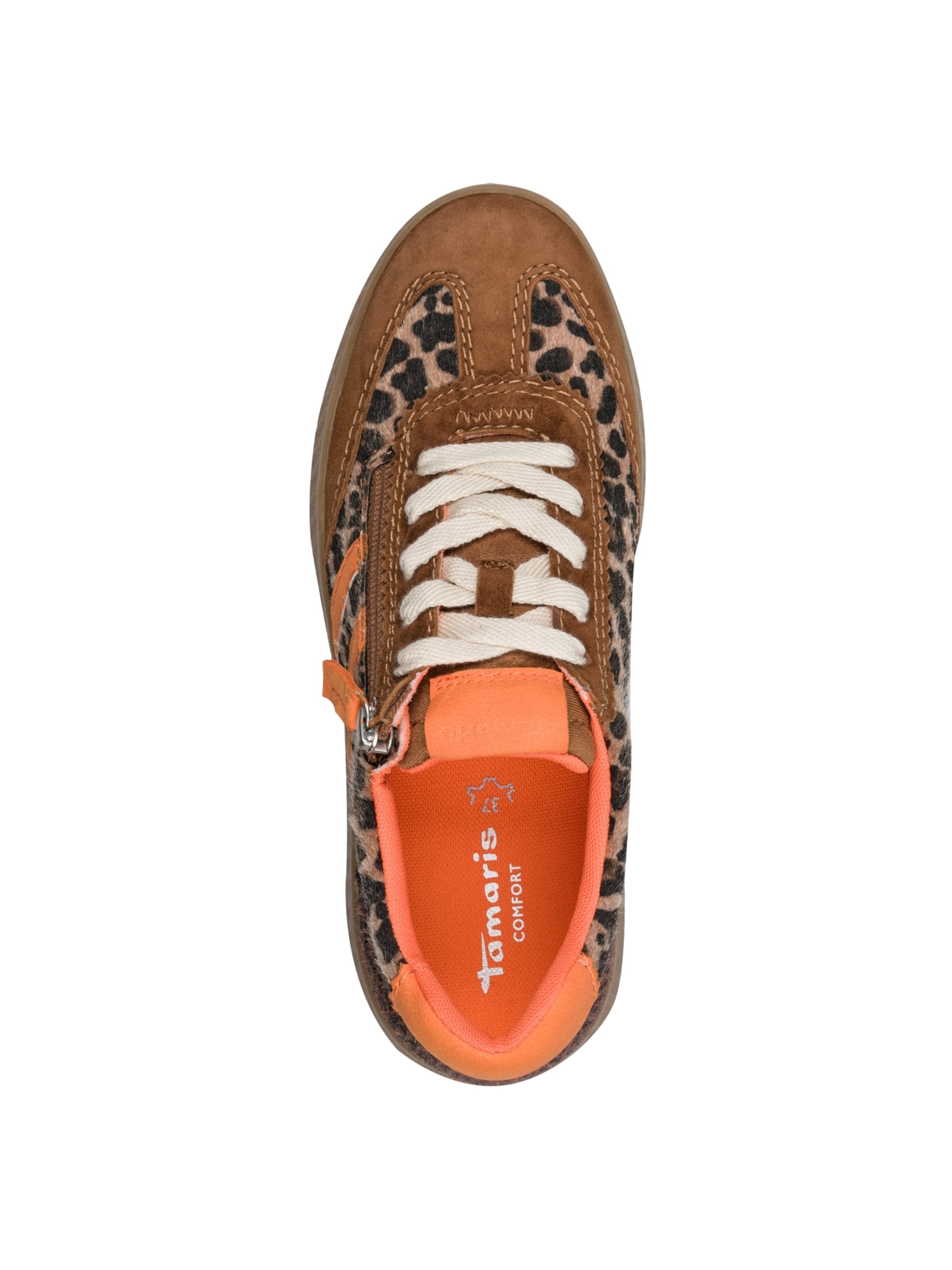 Baskets basses Tamaris en marron