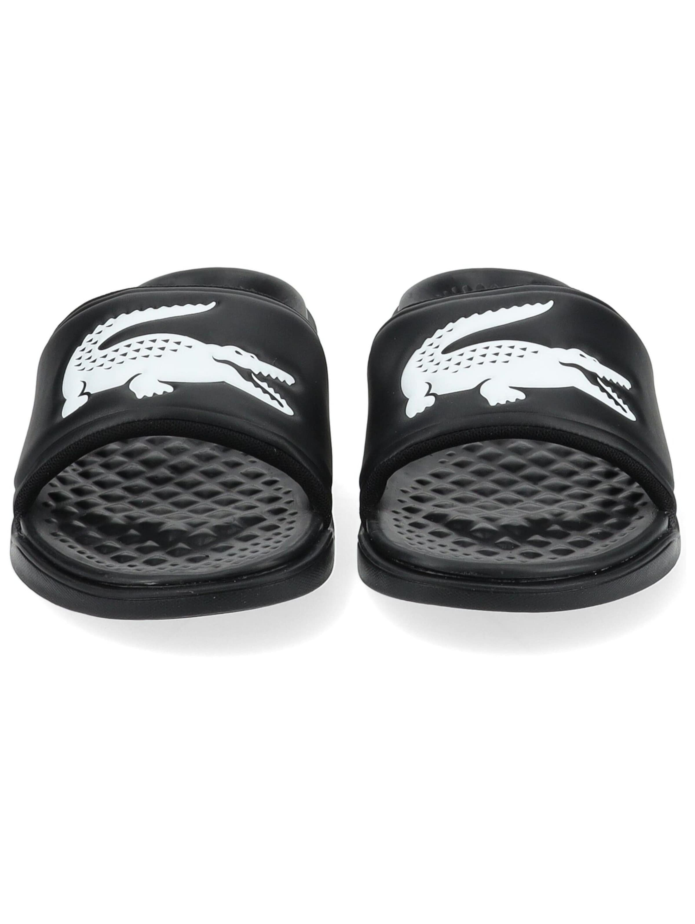 Mule 'Dualiste' LACOSTE en noir