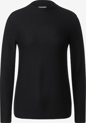 CECIL Sweater in Black: front