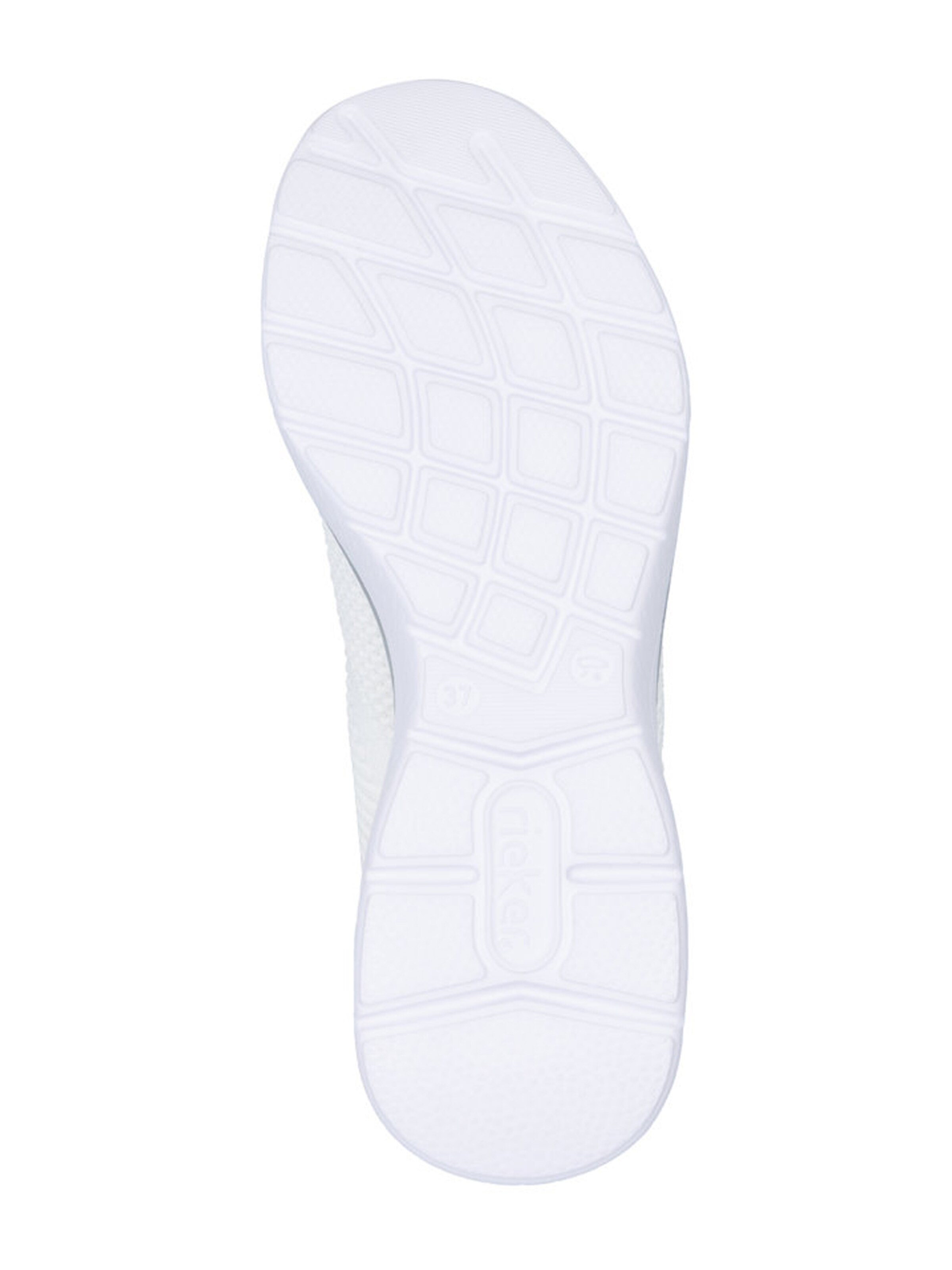 Rieker Sport Спортни обувки Slip On в бяло