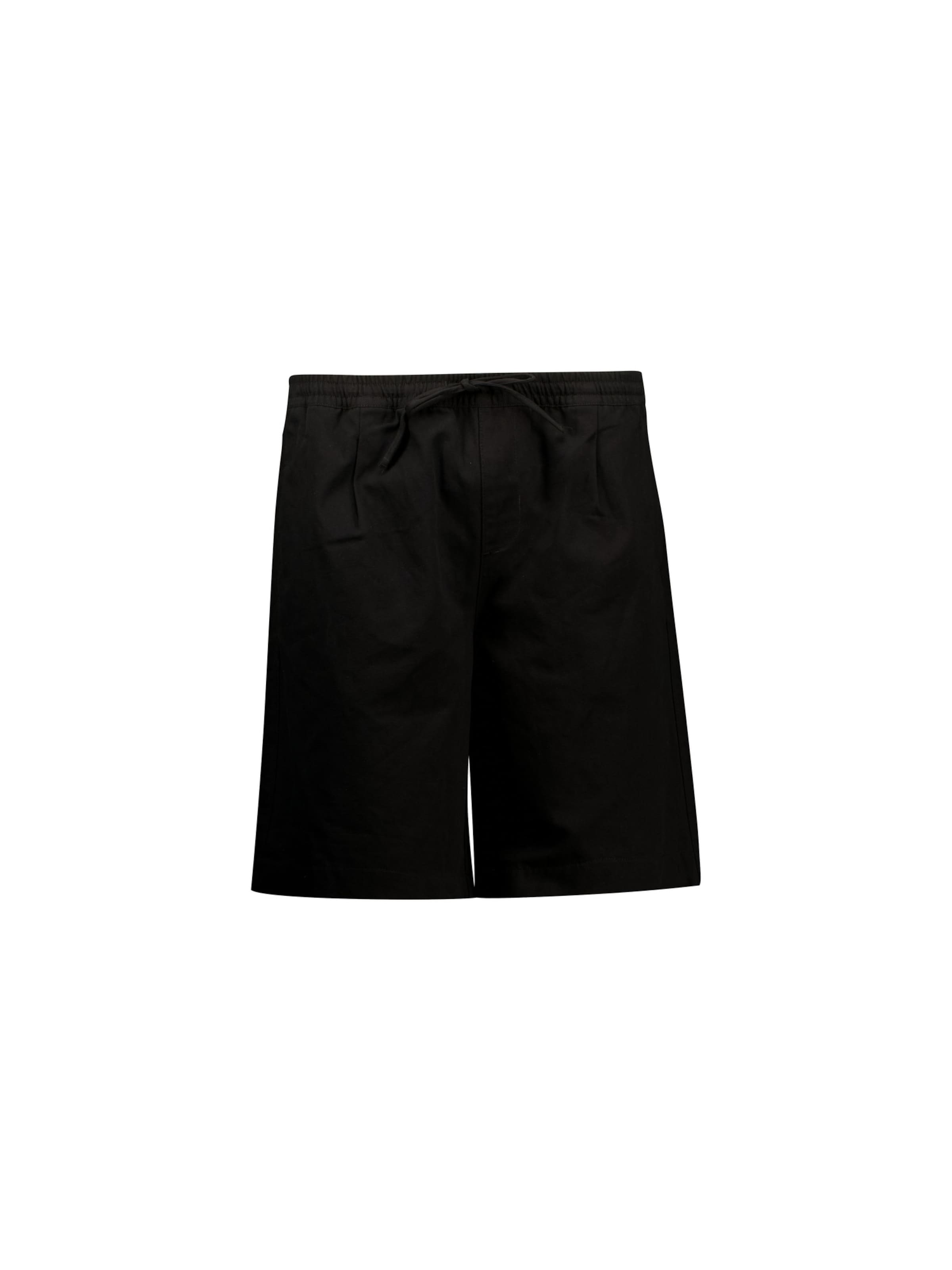 Pantalon 'Otaru' Deeluxe en noir : devant