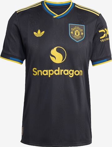 ADIDAS PERFORMANCE - Camiseta de fútbol 'Manchester United 25/26' en negro: frente