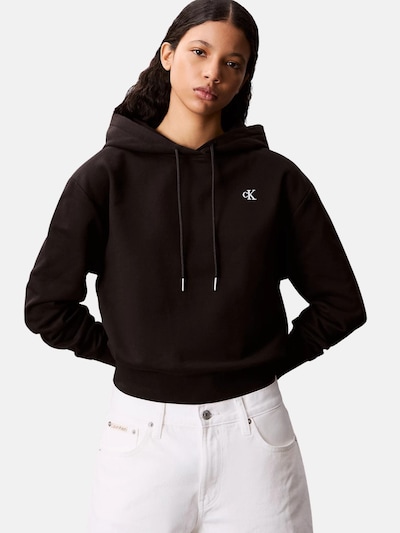 Calvin Klein Sweat-shirt 'FELPA' en noir, Vue avec produit