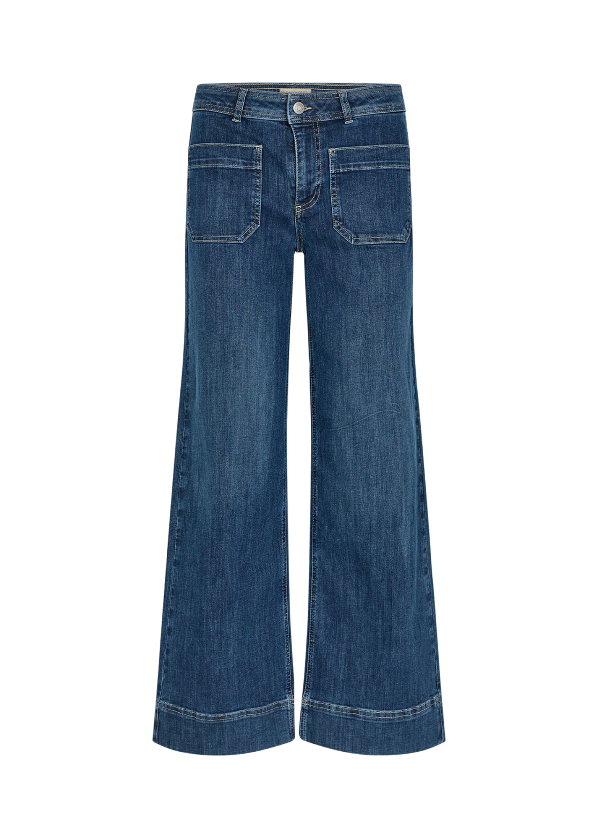 Wide Leg Jean 'Kimberly' Soyaconcept en bleu : devant