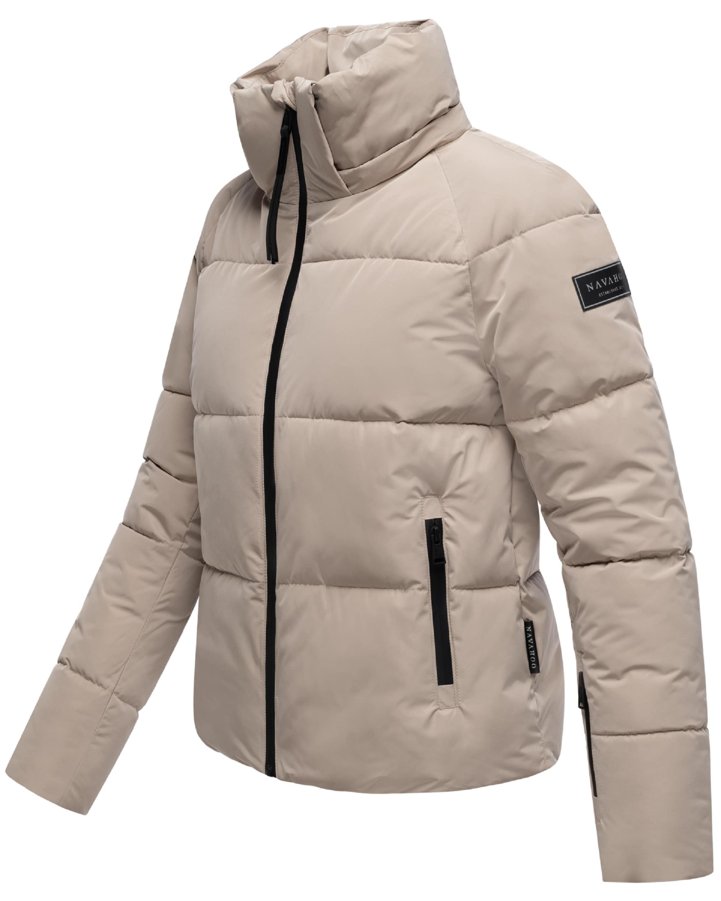 NAVAHOO Χειμερινό μπουφάν 'Frostherz XIV' σε μπεζ