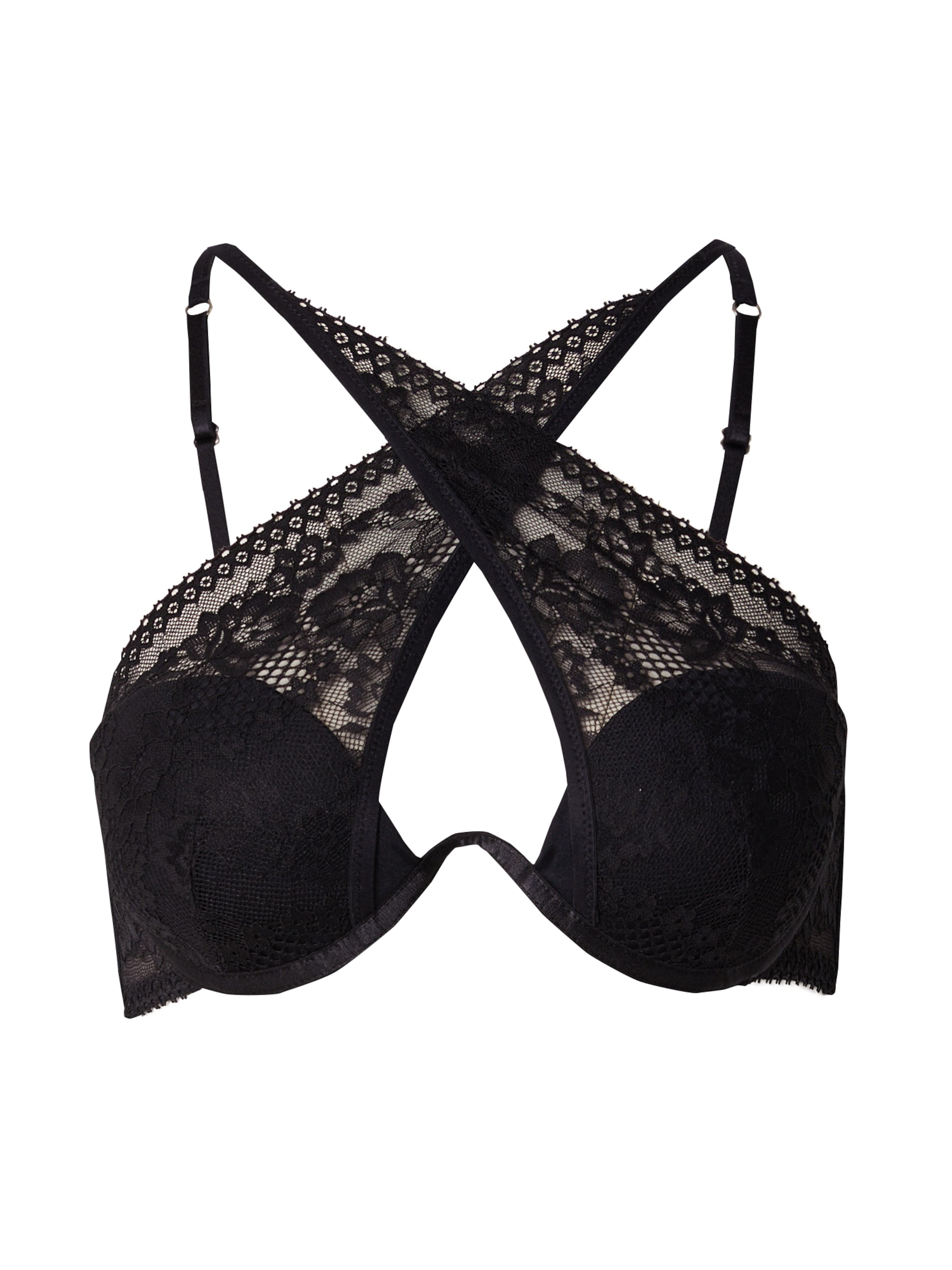 Hunkemöller Biustonosz 'Vera' w kolorze czarny: przód