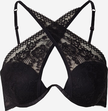 Hunkemöller Rintaliivi 'Vera' värissä musta: etupuoli
