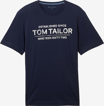 TOM TAILOR T-Shirt in Blau: Vorderseite