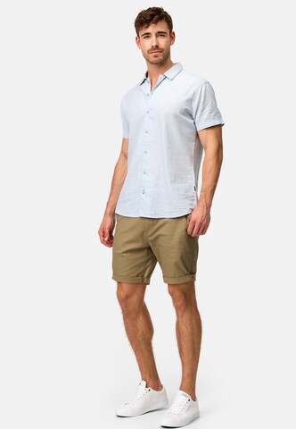 INDICODE JEANS Regular Shorts 'Bonn' in Grün